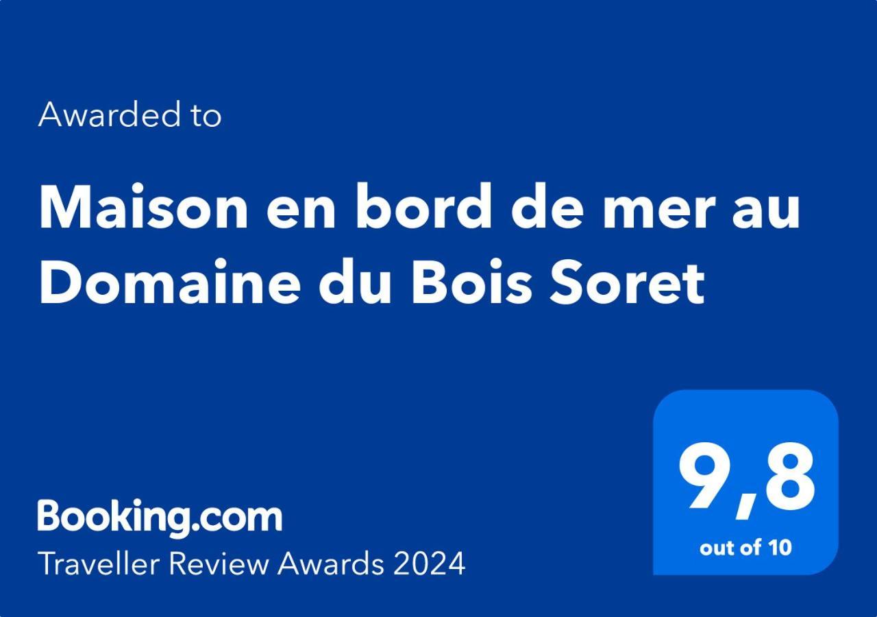 Maison En Bord De Mer Au Domaine Du Bois Soret 노트르담드몽 외부 사진